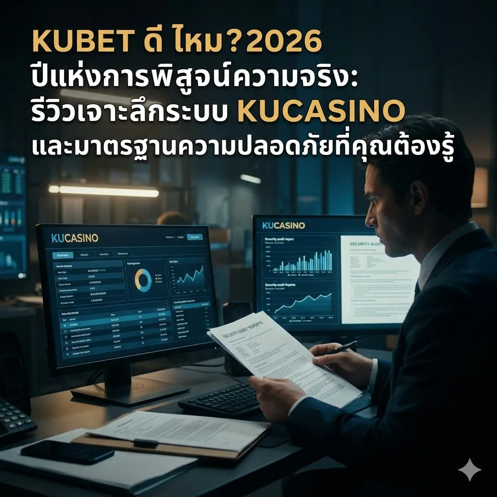 KUBET ดี ไหม?2026 ปีแห่งการพิสูจน์ความจริง: รีวิวเจาะลึกระบบ KUCASINO และมาตรฐานความปลอดภัยที่คุณต้องรู้