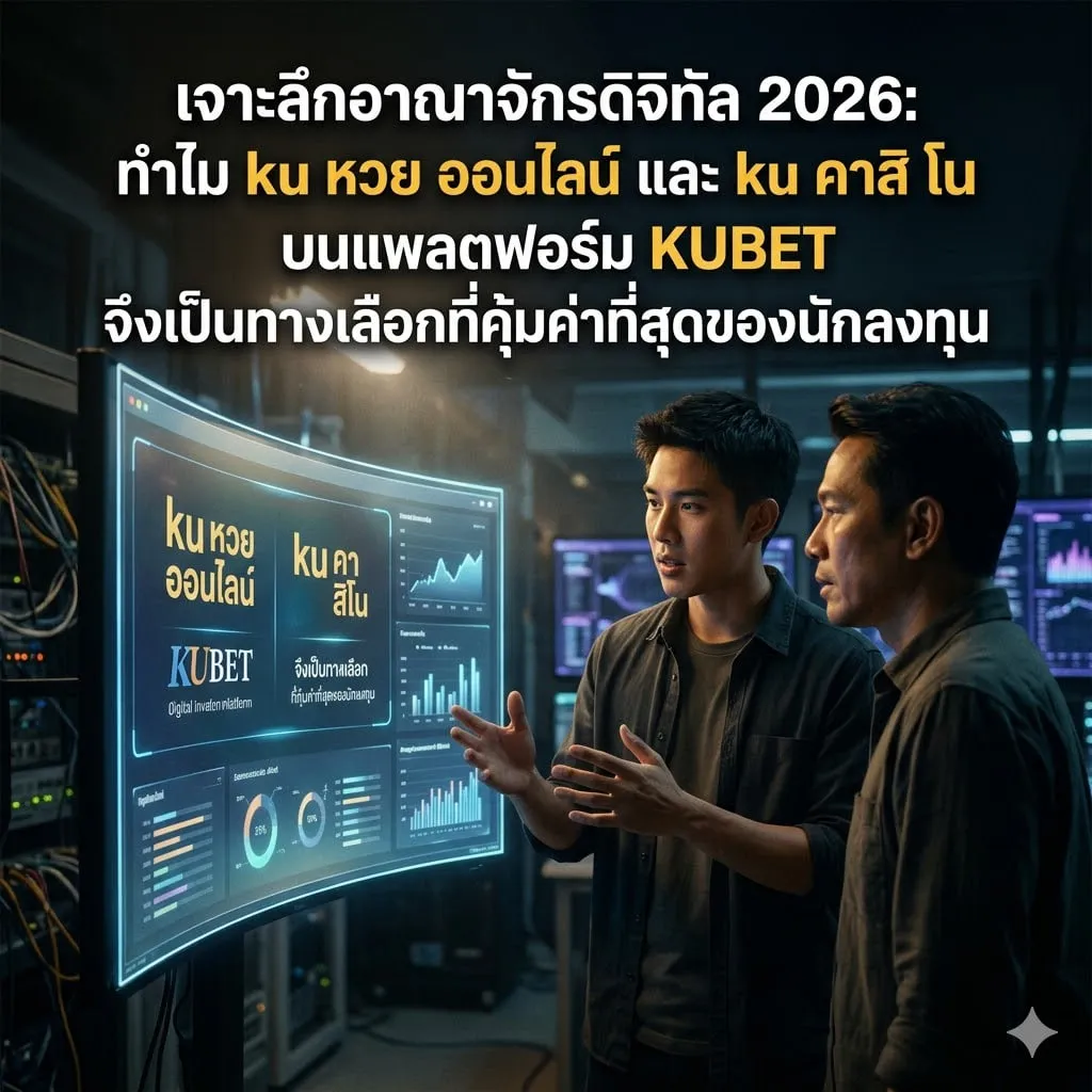 เจาะลึกอาณาจักรดิจิทัล 2026: ทำไม ku หวย ออนไลน์ และ ku คา สิ โน บนแพลตฟอร์ม KUBET จึงเป็นทางเลือกที่คุ้มค่าที่สุดของนักลงทุน
