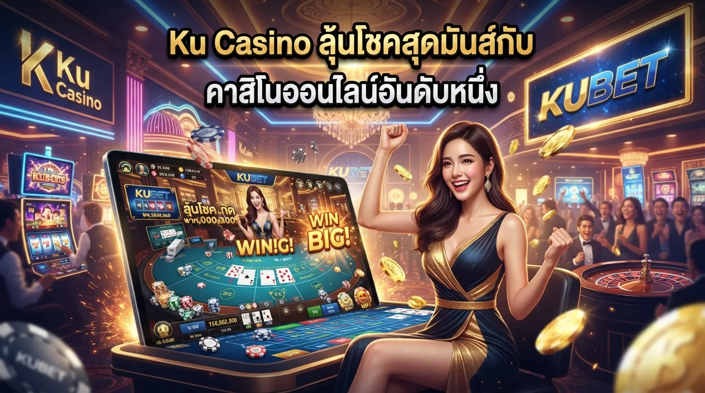 Ku Casino ลุ้นโชคสุดมันส์กับ KUBET คาสิโนออนไลน์อันดับหนึ่ง